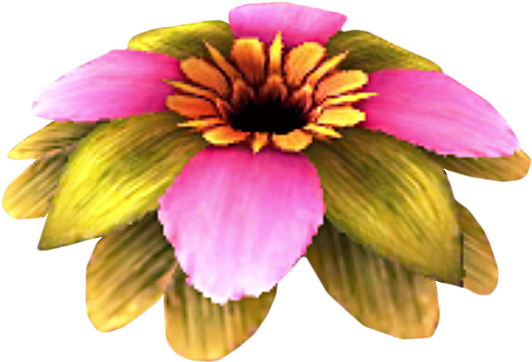 Flowers In Legend Of Zelda (555x386), Png Download