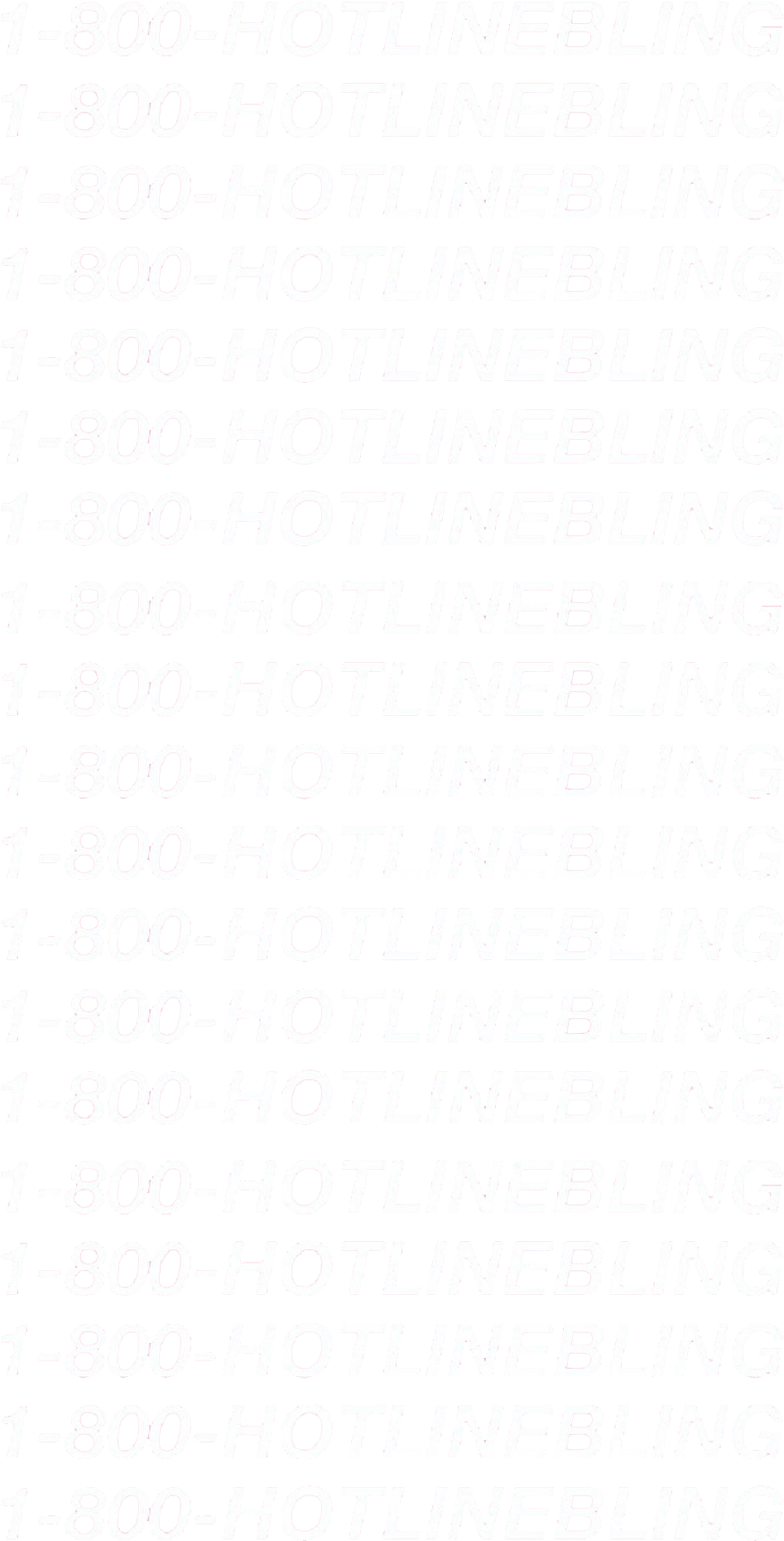 1800 Hotline Bling Png - Snapprefs Filters (1080x1920), Png Download