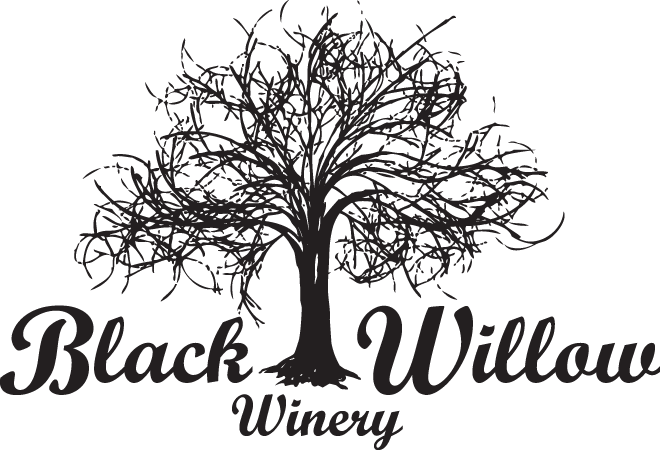 Black Willow Winery Black Willow Winery - Black Willow Black And White (660x450), Png Download