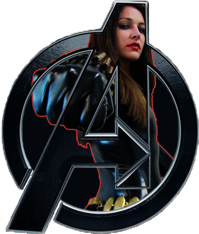 Avengers Black Widow Logo - Simbolo De Los Vengadores (504x504), Png Download