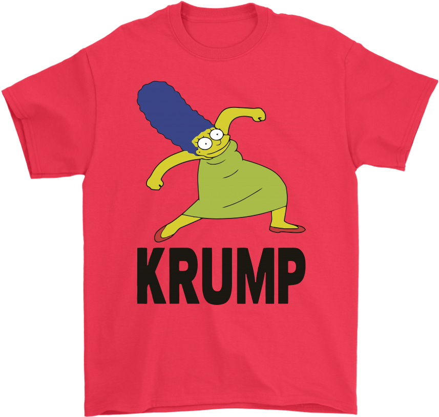 Marge Simpson Krump Dancing The Simpsons Shirts - Disney Gucci T Shirt (1024x1024), Png Download