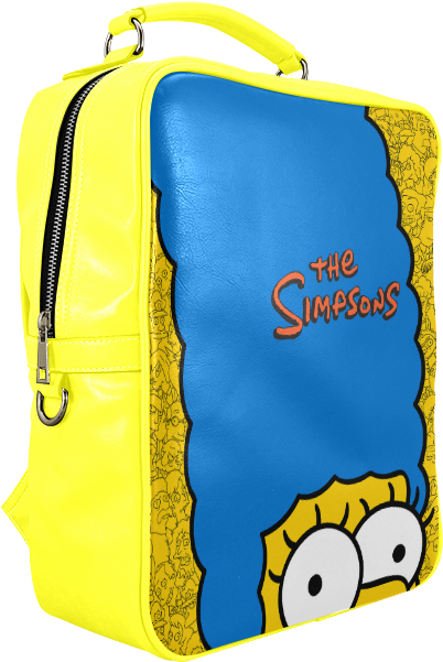 Psylocke Genuine Designer Square Backpack With Marge - Garment Bag (800x800), Png Download