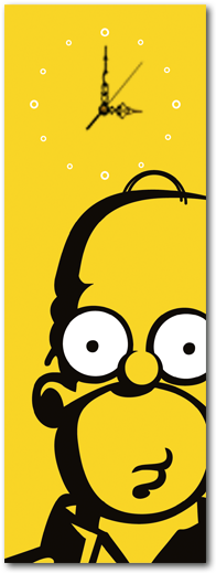 Cuadros De Homero Simpson (268x571), Png Download