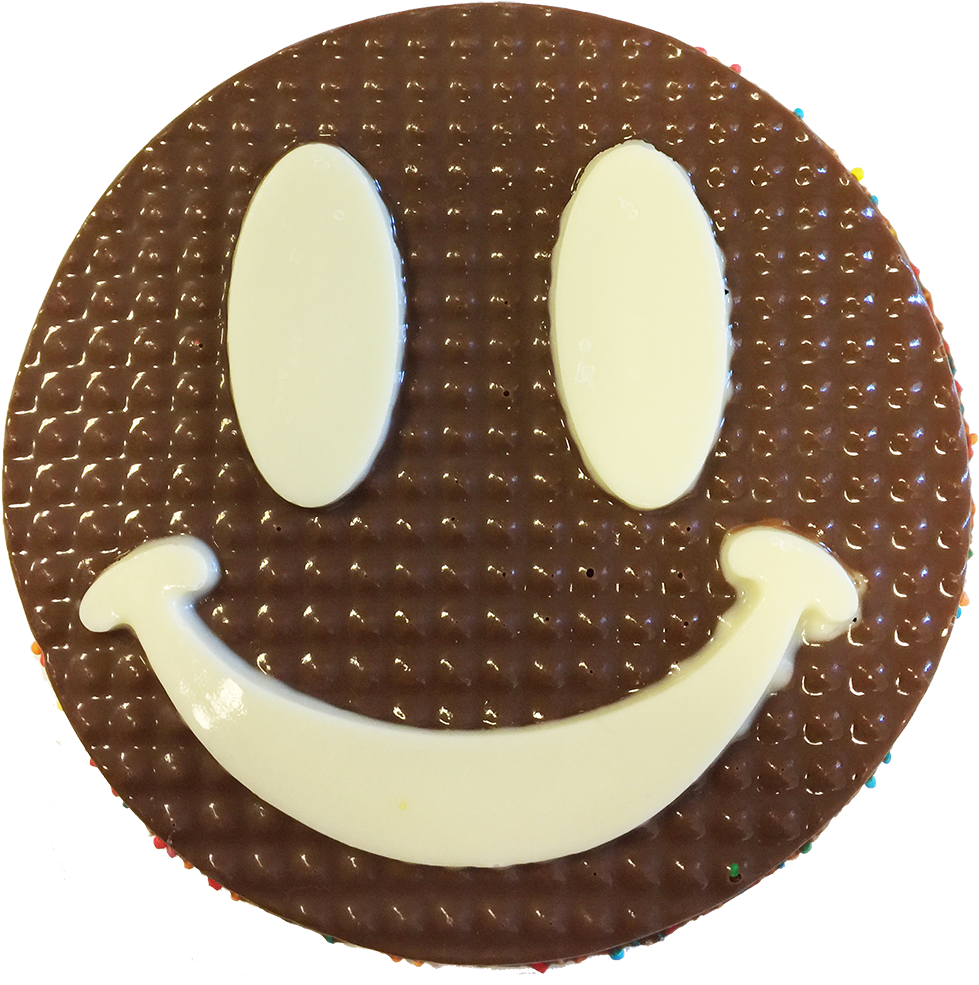 Chocolate Freckle Emoji Smiley Face - Smiley (1024x1047), Png Download