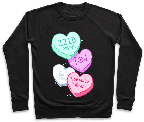 Sherlock Valentines Hearts - Pennywise And The Babadook (484x484), Png Download