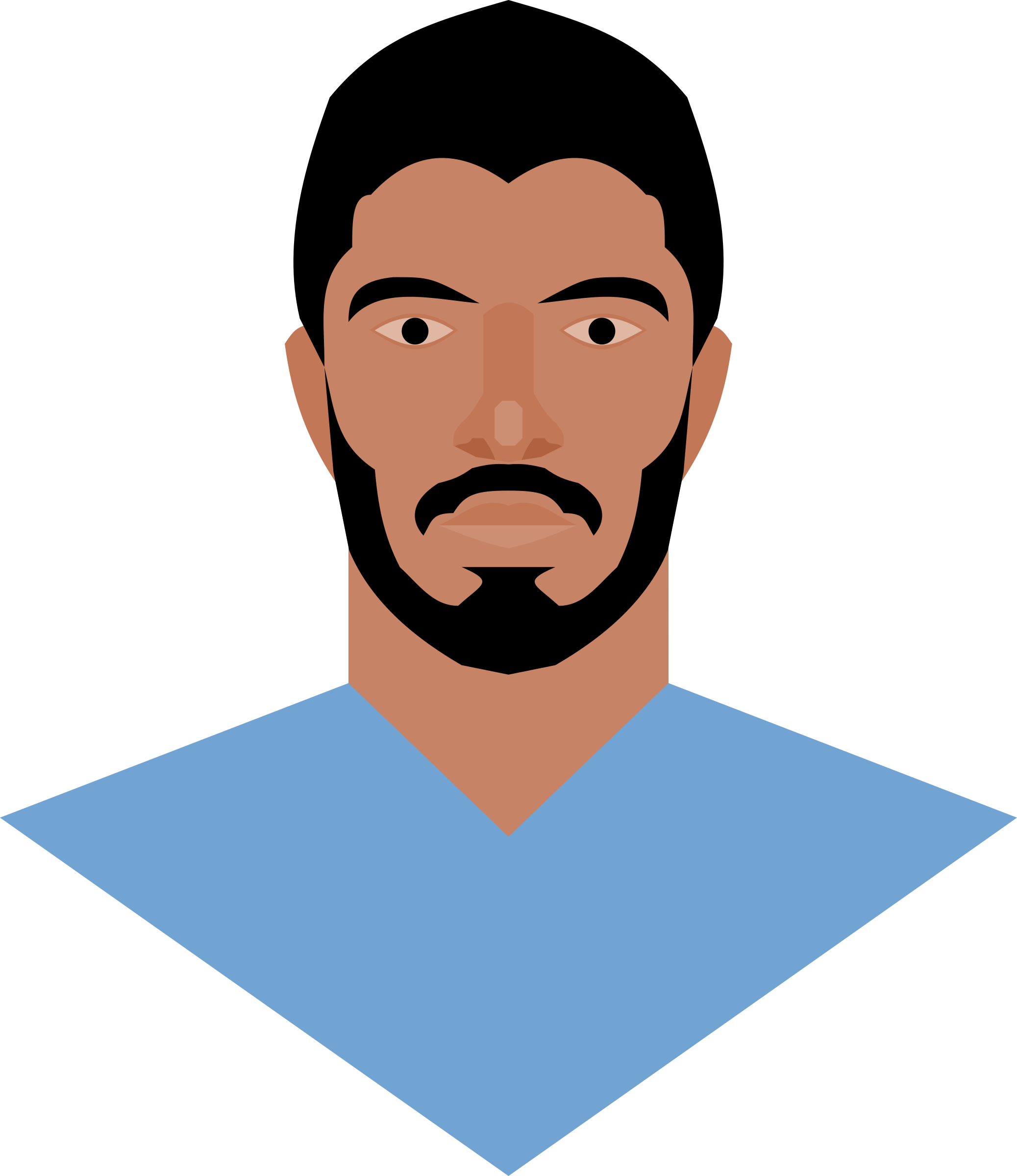 Other Popular Clip Arts - Luis Suarez Face Art (2075x2400), Png Download
