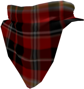 Red Hipster Scarf - Tartan (420x420), Png Download
