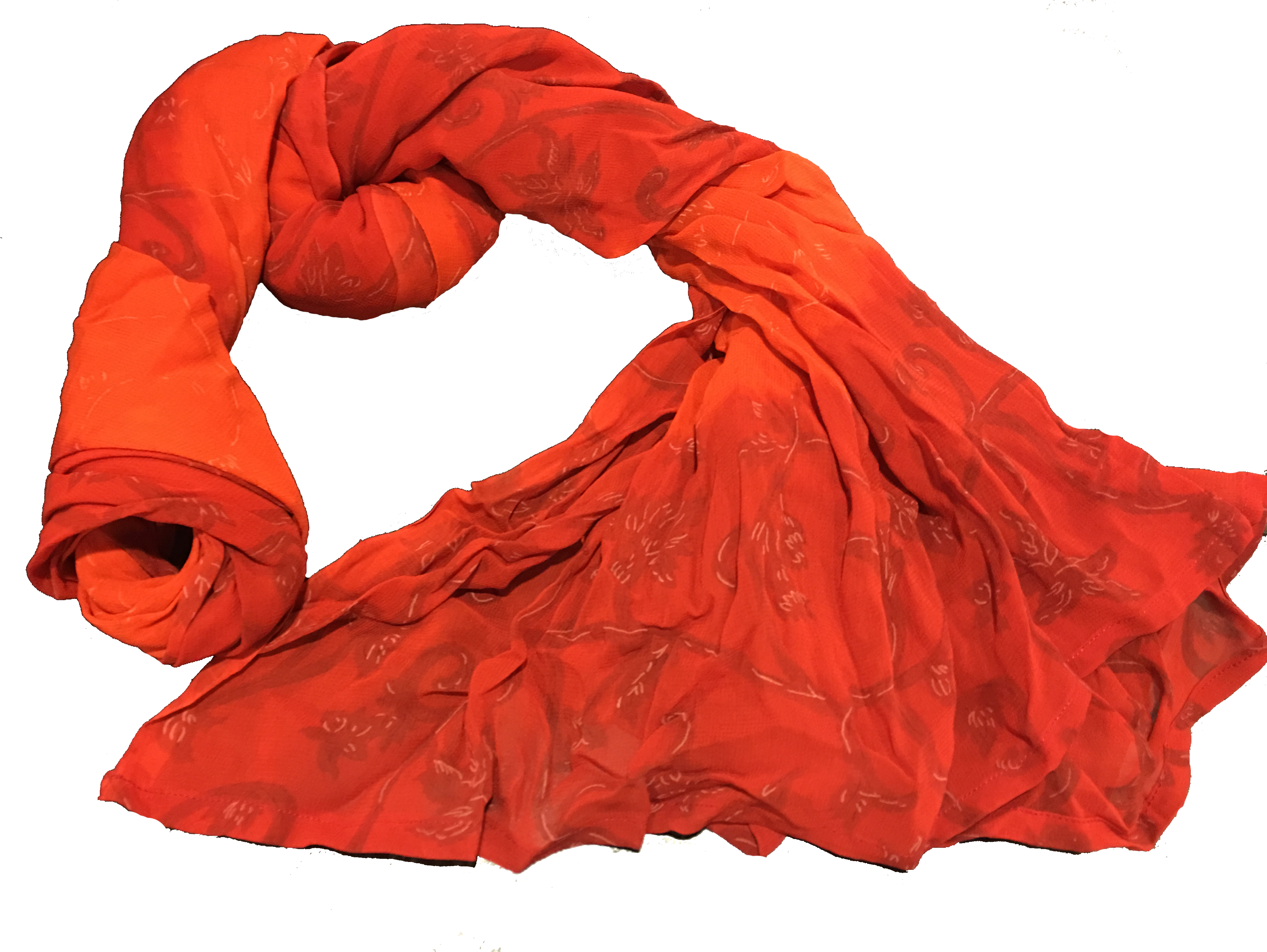 Red Scarf - Scarf (4032x3024), Png Download