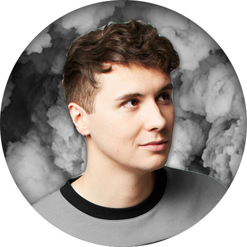 Black And Grey Clouds (500x500), Png Download