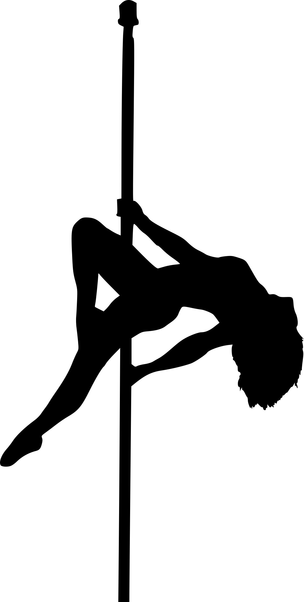 Dancer Silhouette Transparent - Dance (1159x2293), Png Download