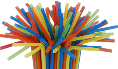 Bunch Of Coloured Straws - Plastic Pollution Theme Logo World Environment Day (400x400), Png Download