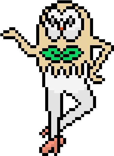 Rowlet Hentai (430x560), Png Download