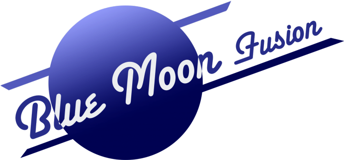 Blue Moon Fusion - Graphic Design (734x491), Png Download