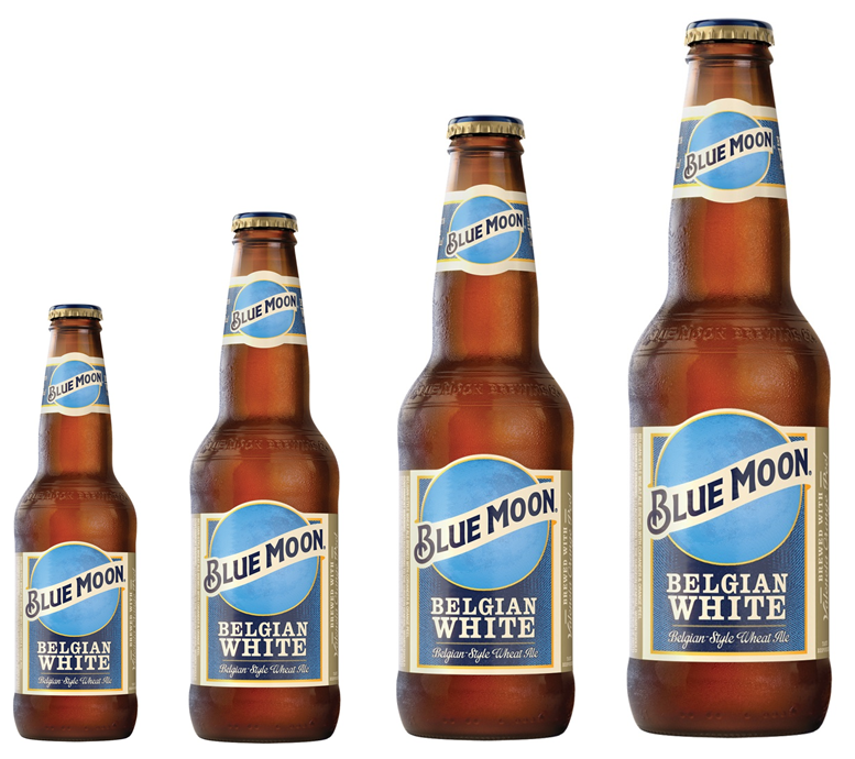 Blue-moon - Blue Moon Belgian White Ale - 12 Oz Can (777x690), Png Download