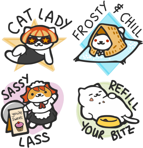 Gashapon Neko Atsume: Kitty Collector: Die Cast Rubber (500x495), Png Download