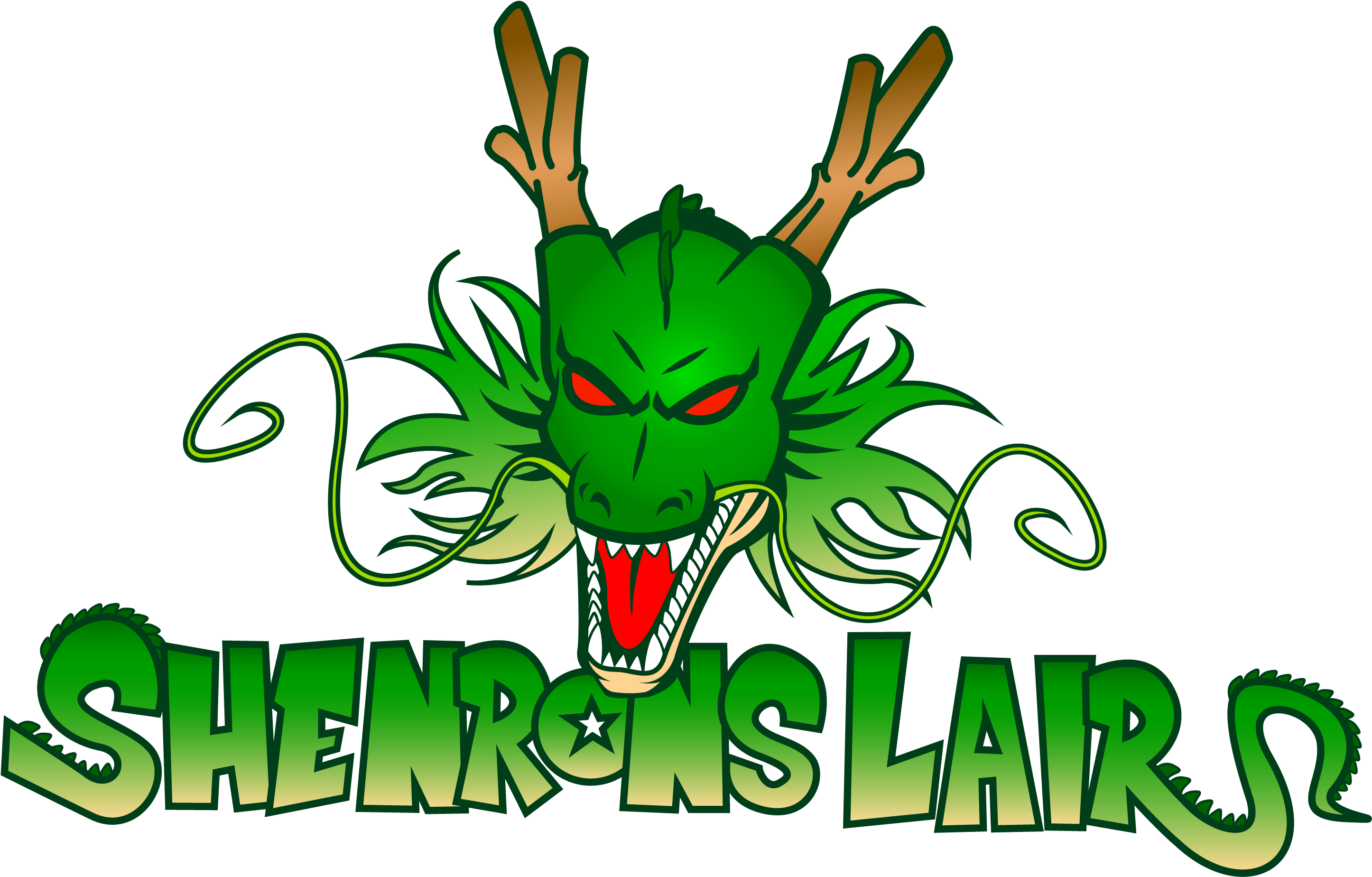 - Shenron's Lair - Cartoon (3000x2009), Png Download