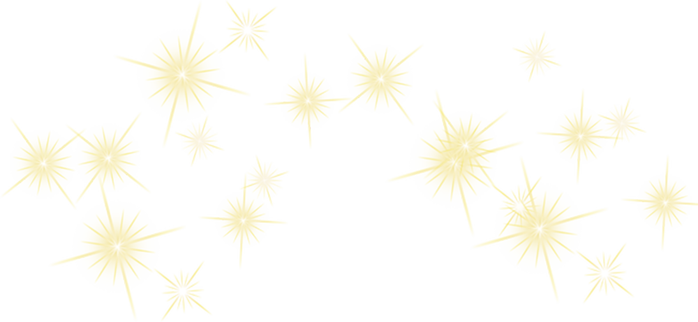 Golden Stars - Motif (1000x462), Png Download