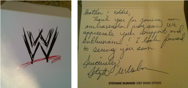 Letter From Stephanie Mcmahon - Wwe: Best Of Raw After The Show [blu-ray] (650x325), Png Download