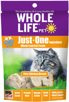 Whole Life® Just One Cat Treats - Whole Life Cat Treats (348x348), Png Download