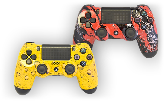 Ps4 Catps4 - Sony Dualshock 4 Wireless Controller For Playstation (553x342), Png Download