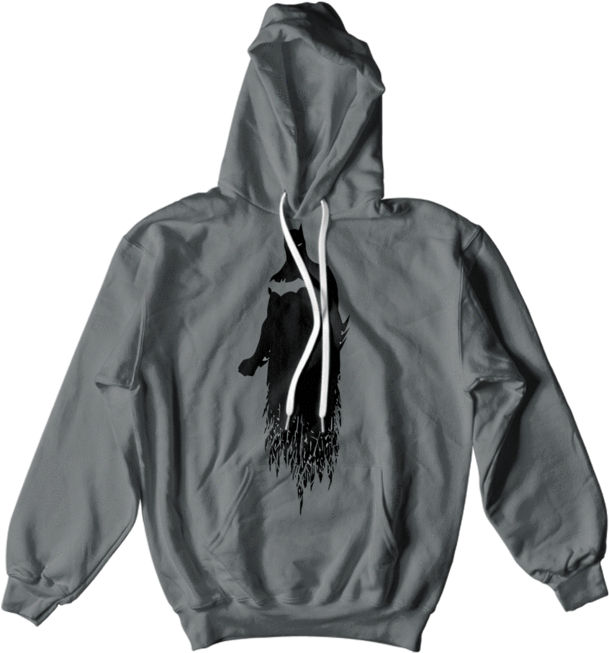 Batman Silhouette Hoodie - Camo Jordan 5 Jacket (720x720), Png Download