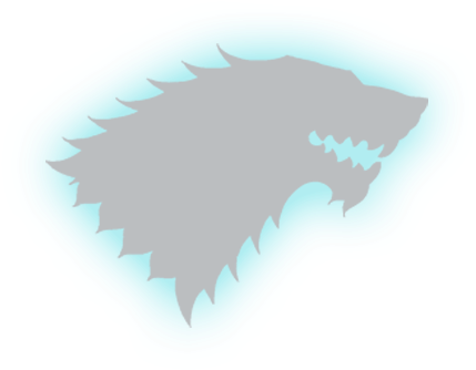 Stark Watermark - Game Of Thrones Stark Watermark (469x426), Png Download