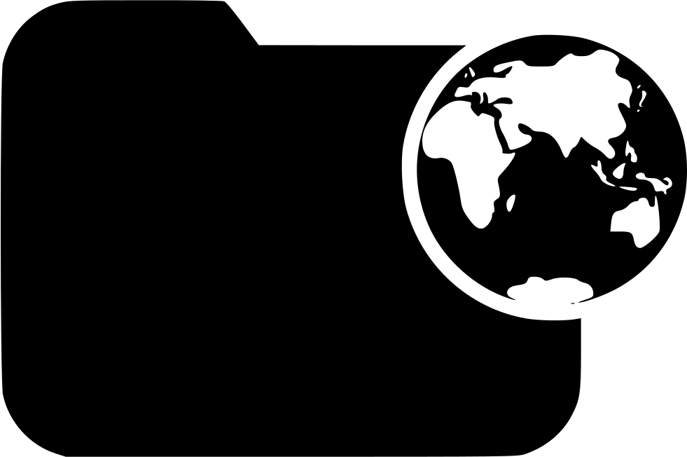 Folder Globe Earth Comments - Map (981x652), Png Download