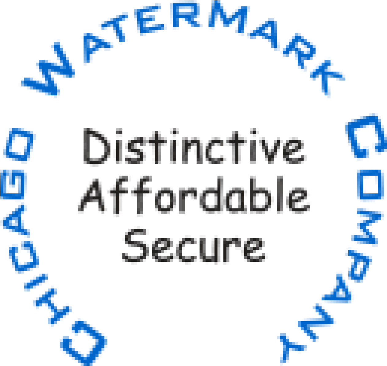 Chicago Watermark Company (1260x1260), Png Download