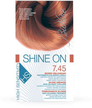 45 Pomegranate Blonde Hair Colouring Treatment - Bionike Shine On Hs Staining Hair Permanent High Tolerance (310x458), Png Download
