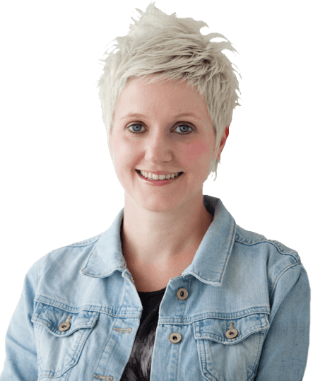 Woman With Bleach Blonde Hair - Blond (443x539), Png Download