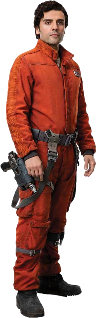 The Last Jedi Poe Dameron - Star Wars Poe Dameron Png (364x1125), Png Download