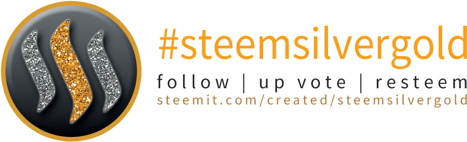 Steemsilvergold Logo - Jpeg (966x322), Png Download