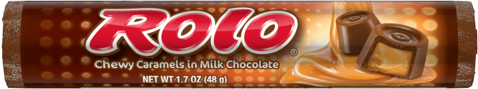 Rolo Chewy Caramels In Milk Chocolate 1.7 Oz Packets (1000x1000), Png Download