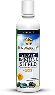 Sunwarrior Immune Shield - Silver Immune Shield Gold (396x396), Png Download
