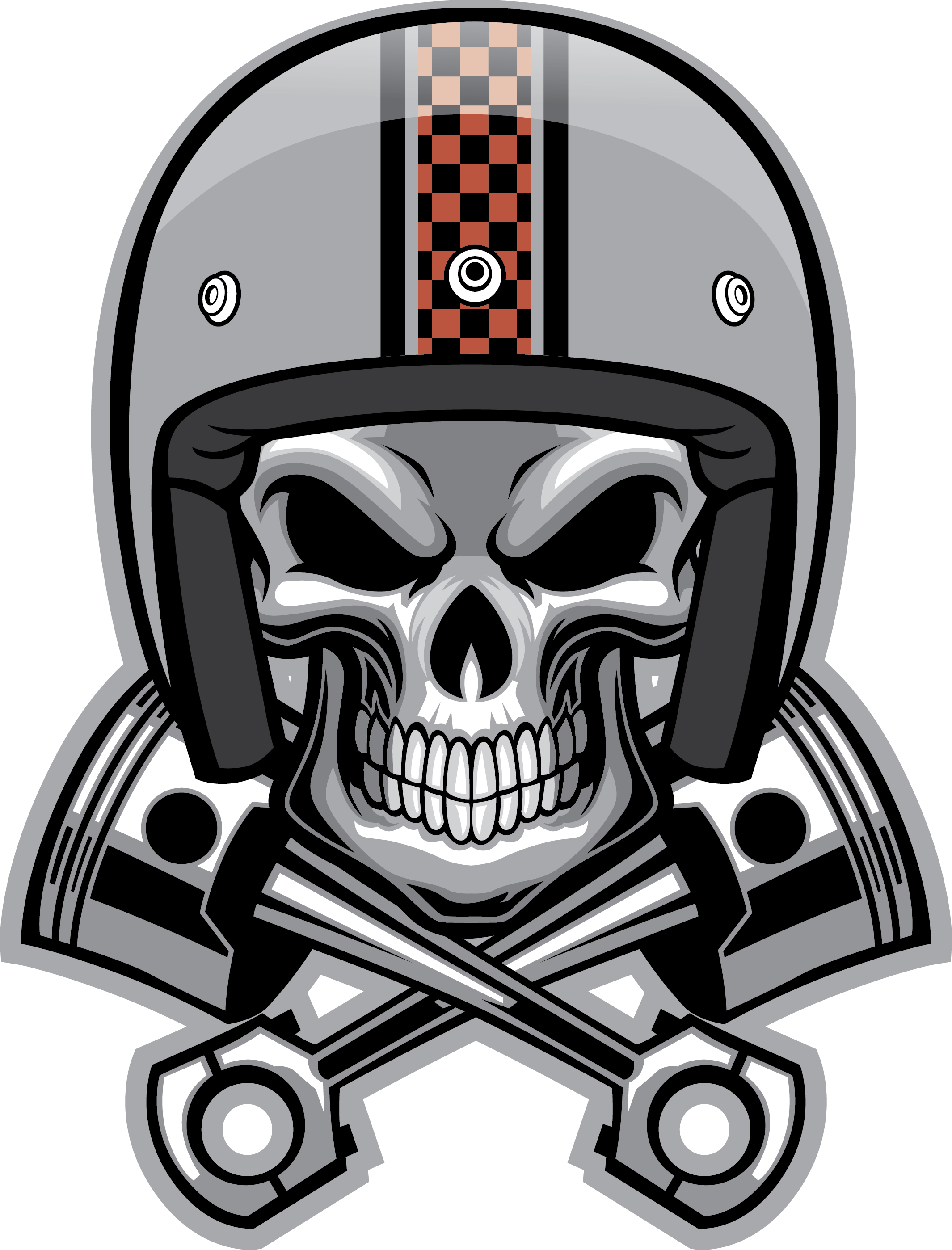 Cartoon Piston Drawing - Nombres Para Grupos De Motos (2130x2797), Png Download