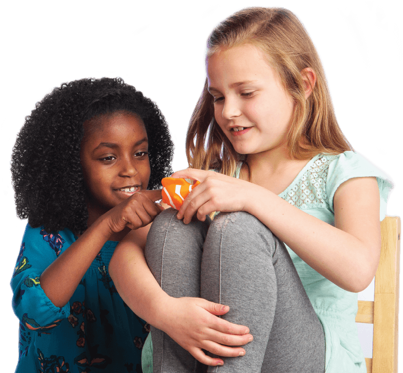 Girls With Sunday School Curriculum Object Lesson - Painting (826x756), Png Download