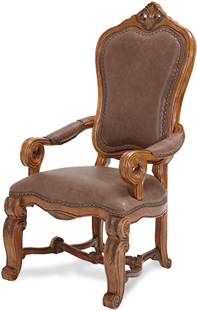 Tuscano Dining Room Collection Arm Chair - Aico Tuscano Arm Chair (600x510), Png Download