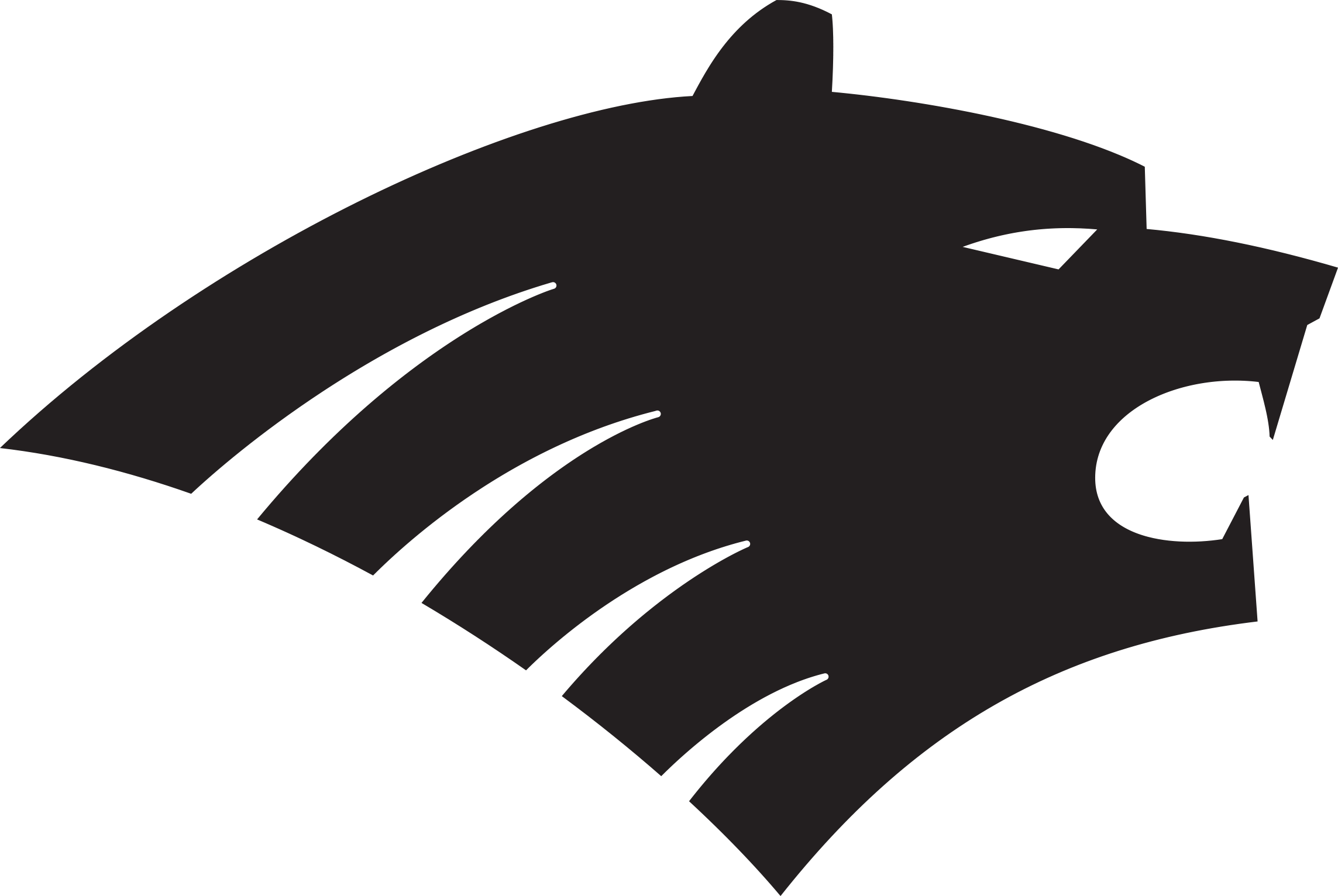 Black Bruin Bear Logo - George Fox University Shirts (2287x1532), Png Download