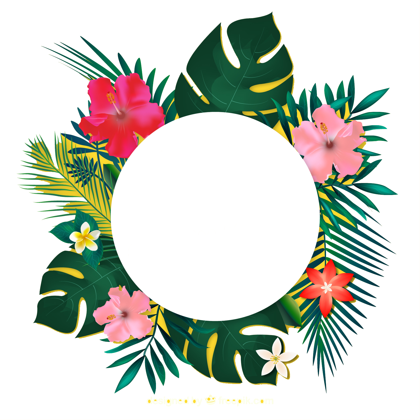 Summer Flowers Png Image - Tag Verão (1024x1024), Png Download