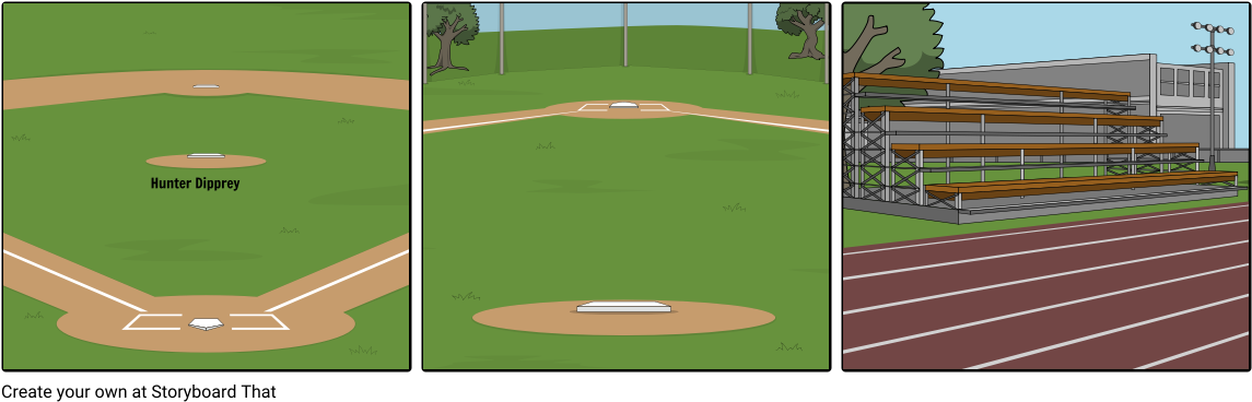 Hunters Baseball Field - Contract (1164x385), Png Download