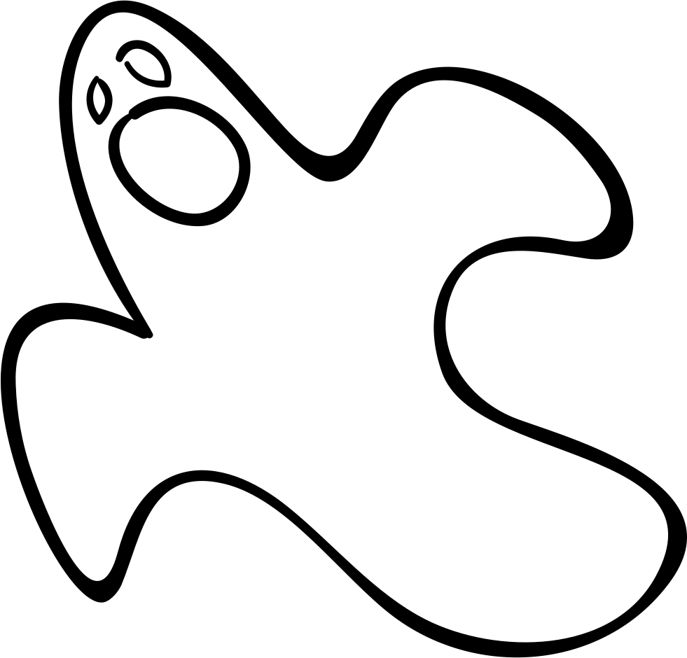 Halloween Ghost Shouting - Icon (981x940), Png Download
