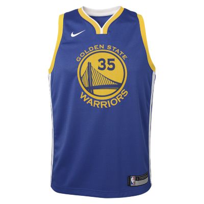 Kevin Durant Golden State Warriors Nike Icon Edition - Demarcus Cousins Jersey Warriors (400x400), Png Download