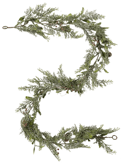 50 For Holiday Garland & Pvc - Pond Pine (400x545), Png Download