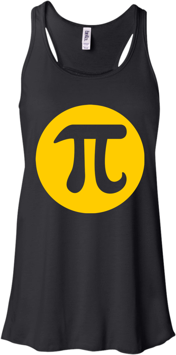 Pi Symbol - Sweatin For The Wedding Fitness Inspired Racerback (1155x1155), Png Download