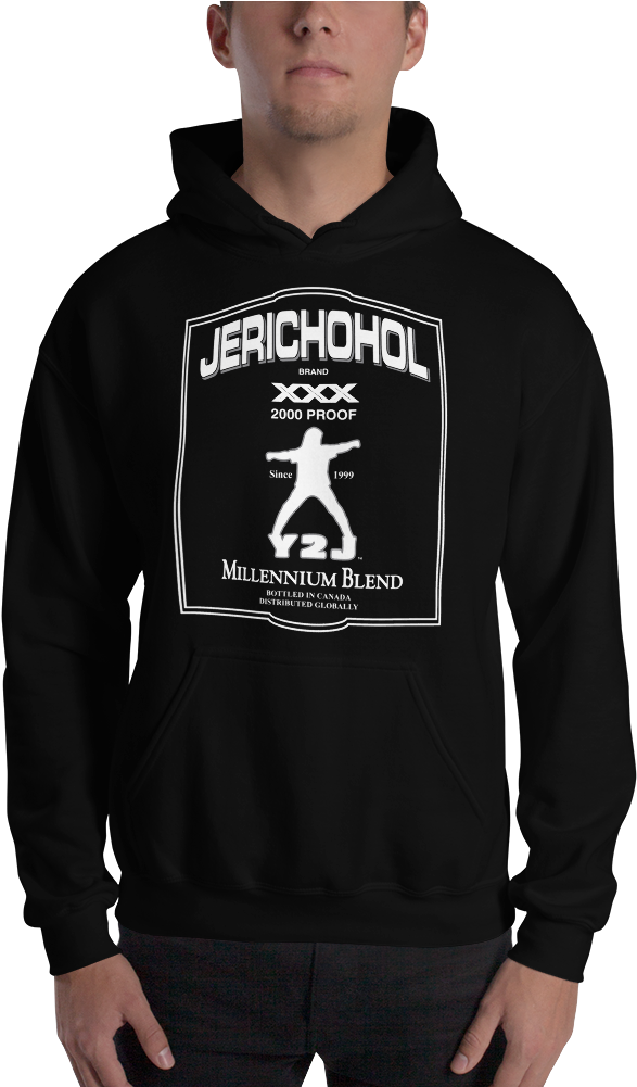 Chris Jericho "jerichohol" Unisex Hooded Sweatshirt - Hoodie (1000x1000), Png Download