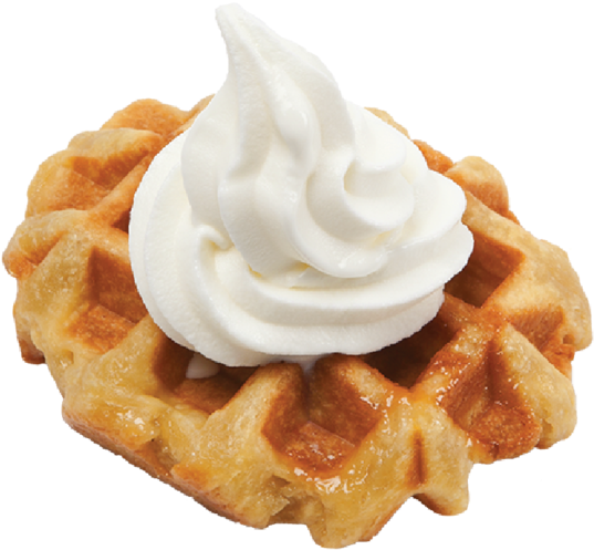 Waffles Transparent Ice Cream Png Png Royalty Free - Waffle Ice Cream Png (750x500), Png Download