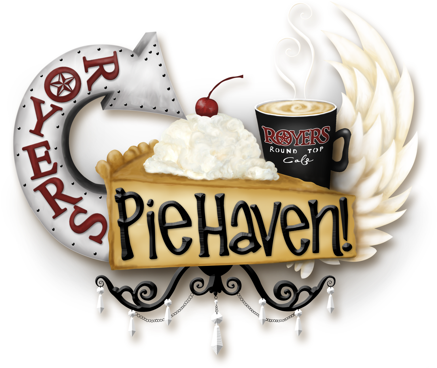 Royers Pie Haven Png Freeuse Download - Pie Haven Round Top (1599x1332), Png Download