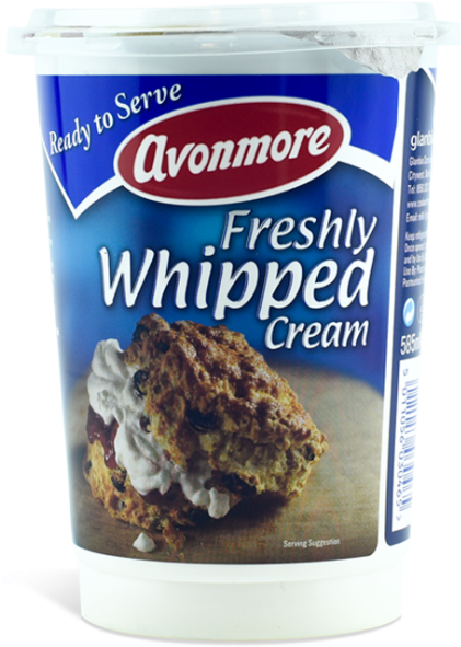 Freshlywhippedcream - Avonmore Fresh Whipped Cream (426x600), Png Download