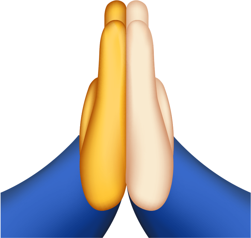 High Five 2 Hands - High Five Emoji Png (840x840), Png Download