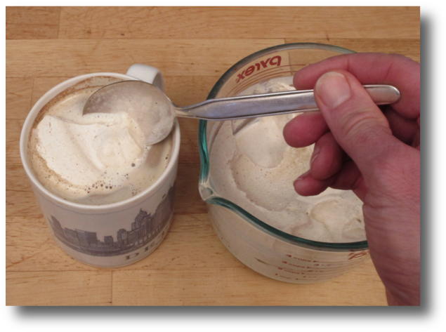 Coffee With Fresh Whipped Cream - Cream (642x480), Png Download